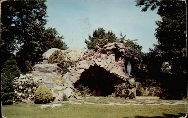 Lourdes Grotto at the Maryknoll Sisters' Motherhouse New York