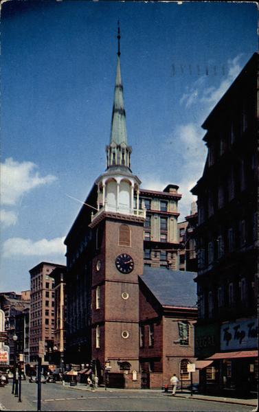 Old South Meeting House Boston Massachusetts
