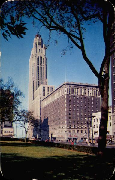 Intersection of Broad and High Streets Columbus Ohio
