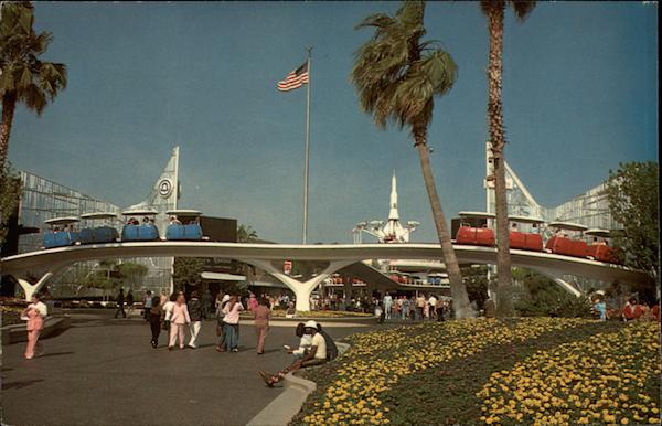 Tomorrowland Entrance Anaheim California Disney