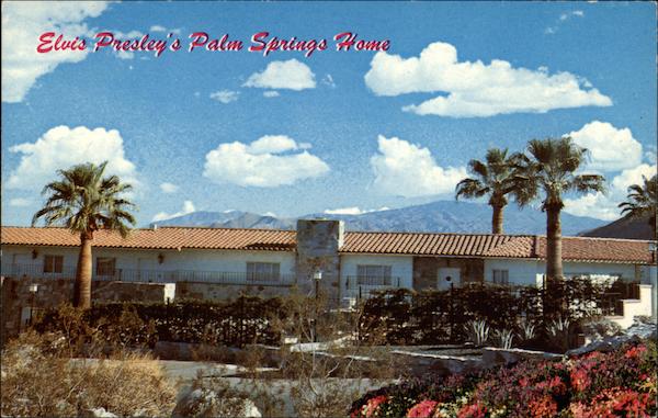 Elvis Presley's Palm Springs Home California