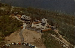 Aerial View of Fort Osage Sibley, MO Postcard Postcard