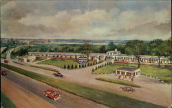 Hartford Motel Postcard