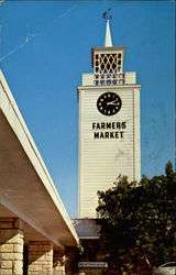 World Famous Farmers Market Postcard