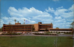 Tulare County Court House Postcard