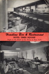 Headline Bar & Restaurant Postcard