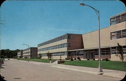 New Modern Barracks Great Lakes, IL Postcard Postcard