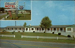 Stuart's Motel Gettysburg, PA Postcard Postcard