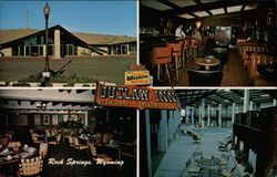 Outlaw Inn Rock Springs, WY Postcard Postcard