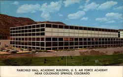 Fairchild Hall Academic Building U.S. Air Force Academy Colorado Springs, CO Postcard Postcard
