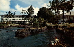 Naniloa Hotel, Hilo Island of Hawaii Postcard Postcard