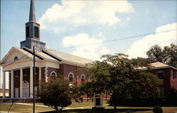First Baptist Church Demopolis, AL Postcard Postcard