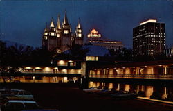 Hotel Utah Motel Lodge Postcard