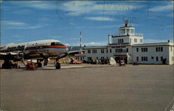 The Prince George Airport British Columbia Canada Postcard Postcard