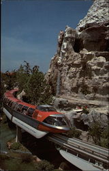 Disneyland Alweg Monorail System Postcard