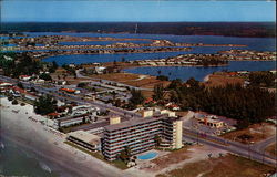 Air View of Beautiful Redington Beach Postcard