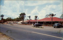 Landmark Motel Restaurant Postcard