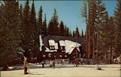 Spout Springs Ski Area Tollgate, OR Postcard Postcard