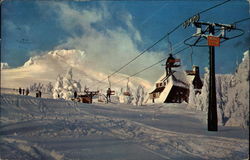 Winter Splendor Mount Hood, OR Postcard Postcard