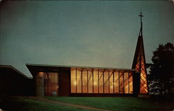 Oceanlake Congregational Church Oregon Postcard Postcard