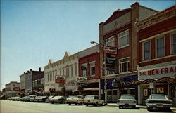 Looking South on Main Street Dallas, OR Postcard Postcard