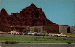 R. 162 Headquarters, Bad Lands National Monument Postcard