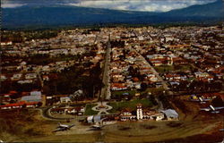 Aerial view of San Jose', Costa Rica Central America Postcard Postcard