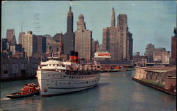 SS North American Postcard