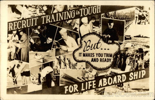 Recruit Training is Tough Navy