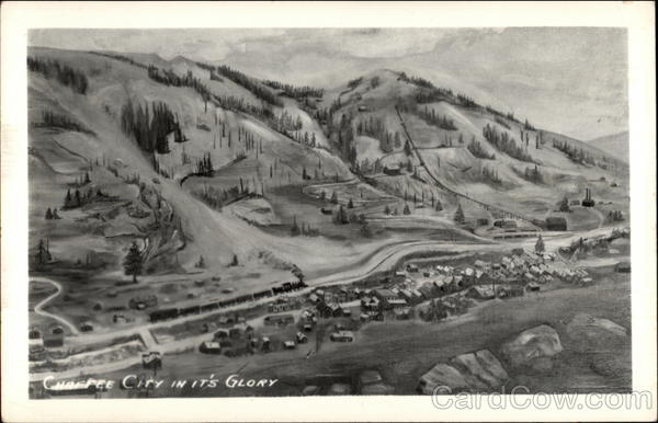 Granite City in its Glory Granite Creek BC Canada British Columbia