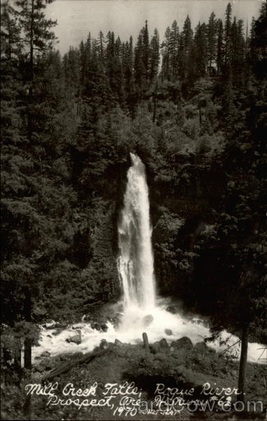 Mill Creek Falls; Rogue River, Highway #61 Prospect Oregon