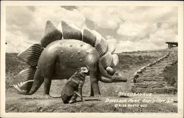 Stegasaurus Dinosaur Oark Rapid City South Dakota