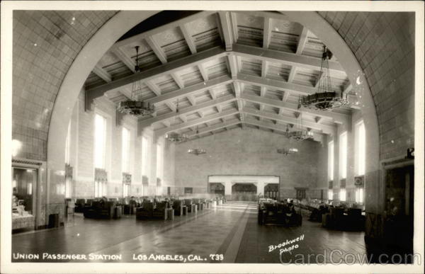 Union Passenger Station Los Angeles California