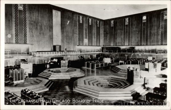 The Exchange Hall - Chicago Board of Trade Illinois
