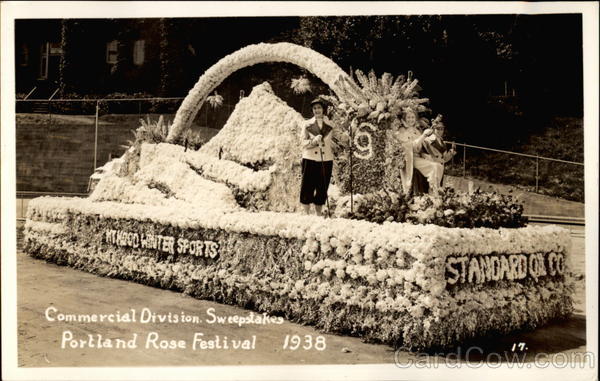 Portland Rose Festival Parade Float Oregon
