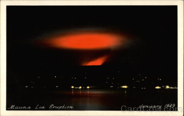 Mauna Loa Eruption South Kona Hawaii