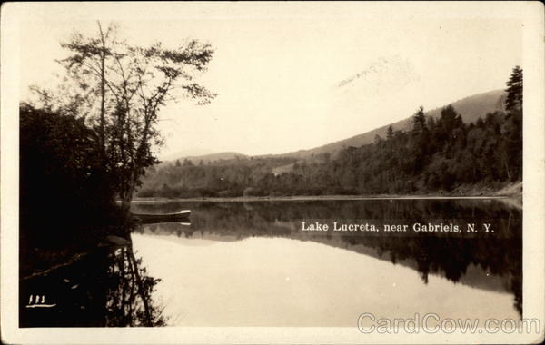 Lake Lucreta Gabriels New York