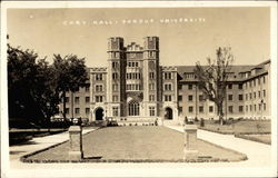 Cary Hall, Purdue University Postcard