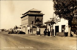 Virginian Hotel Medicine Bow, WY Postcard Postcard