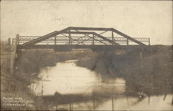 Bridge over Metamonong Creek Postcard