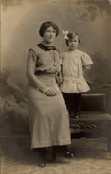 Photograph of Mother and Child Photograph of Mother and Child