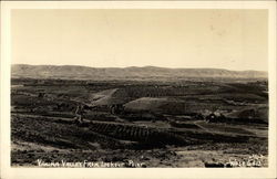 Yakima Valley From Lookout Point Postcard