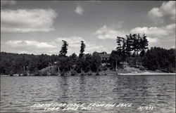 North Star Lodge From the Lake Star Lake, WI Postcard Postcard