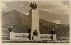This is The Place Mormon Monument Postcard