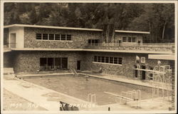 Radium Hot Springs Postcard