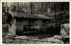 Shelter House - Muscatatuck State Park Postcard