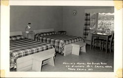 Heslin's Motel and Dining Room Postcard