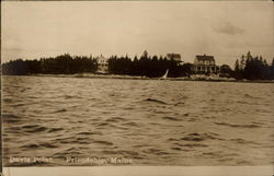 Davis Point Friendship, ME Postcard Postcard