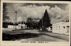 Cenotaph Square Postcard