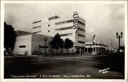 "Columbia Square" C.B.S. Studios Postcard